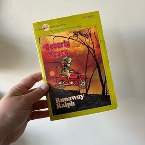 5 for $20 - Vintage Beverly clearly paperback book runaway Ralph
